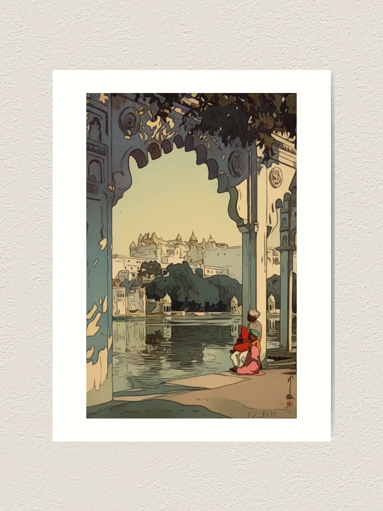 Hiroshi Yoshida, India | Art Print