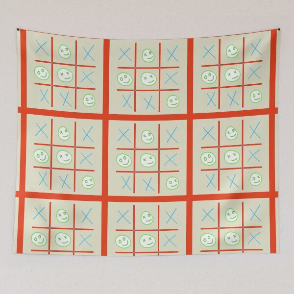 Item preview, Smiley Tic Tac Toe designed and sold by hermarartonline.
