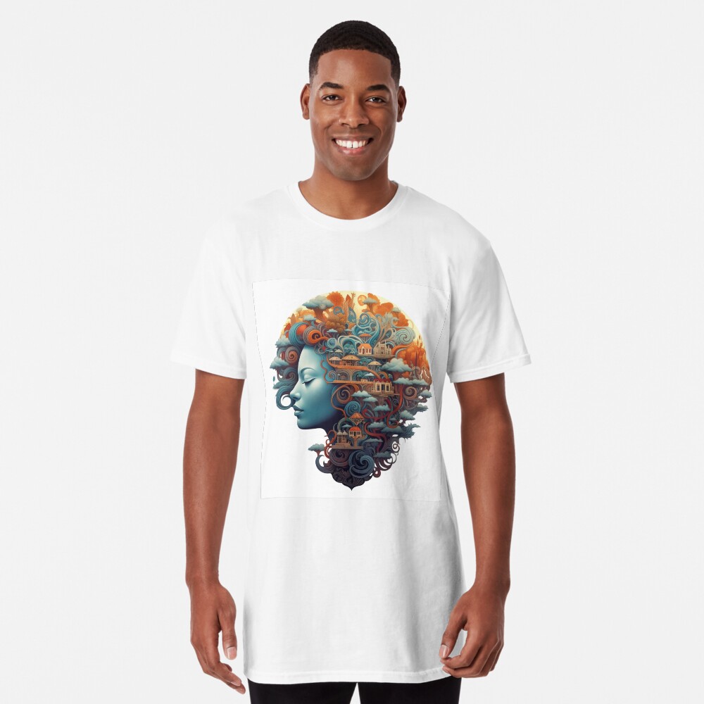 The Free Mind | Long T-Shirt