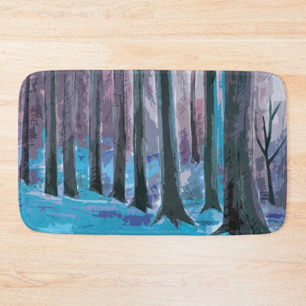 Item preview, Turquoise Forest Floor designed and sold by Alexandria Levin.