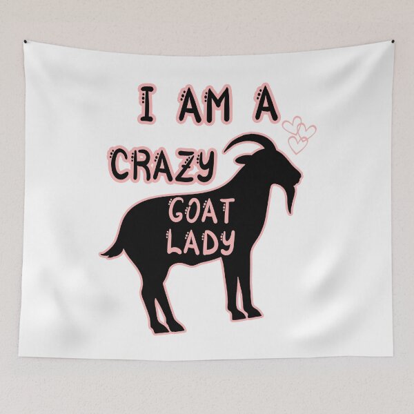 Item preview, Crazy Goat Lady designed and sold by Maindy.