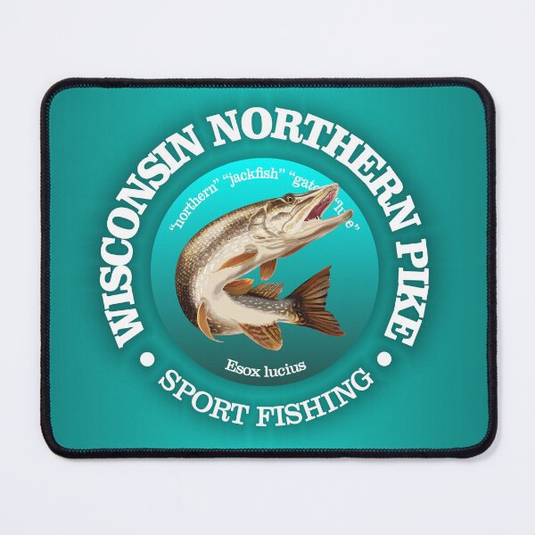 Item preview, Wisconsin Pike Fishing designed and sold by curranmorgan.