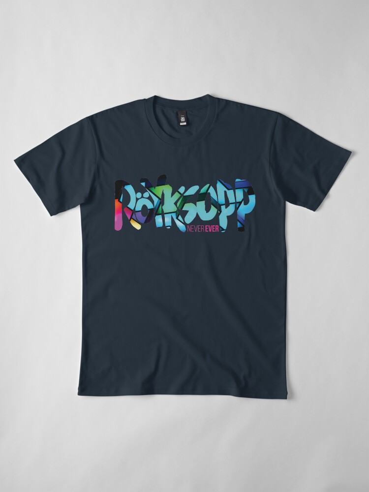 Vista alternativa de Camiseta premium Röyksopp: nunca jamás