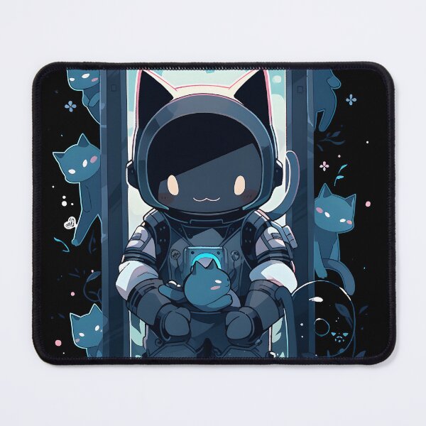 Item preview, Catsonaut, Space Cat Anime Cartoon style designed and sold by TheeDigitalDen.