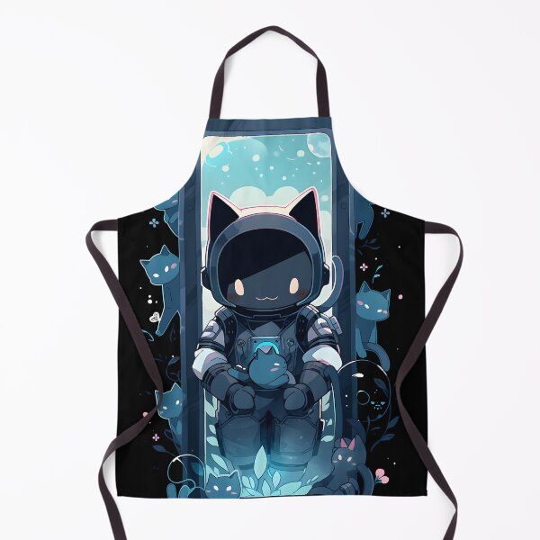 Item preview, Catsonaut, Space Cat Anime Cartoon style designed and sold by TheeDigitalDen.