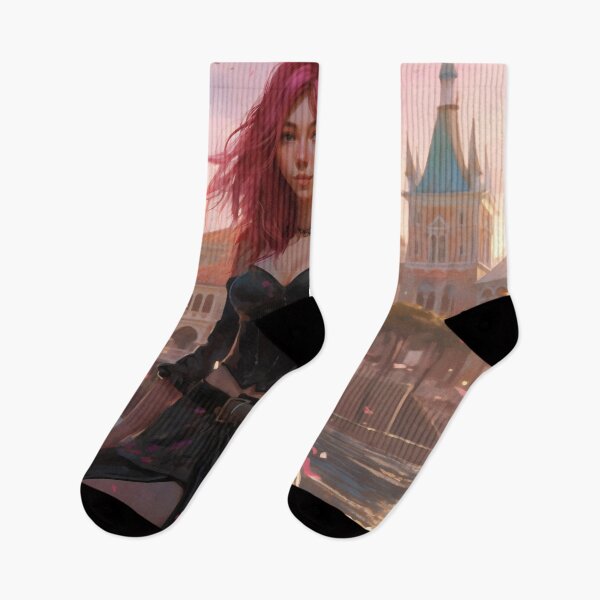 Item preview, Venetian Elegance: A Radiant Beauty with Pink Tresses designed and sold by oanaunciuleanu.