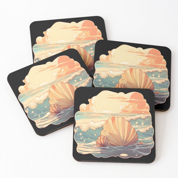 Item preview, Boho Aesthetic Seashells designed and sold by FluffyCute.