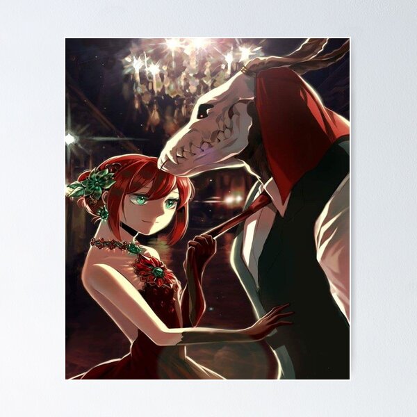 .com: The Ancient Magus Bride (Mahou Tsukai no Yome) Anime Fabric  Wall Scroll Poster (32x45) Inches: Posters & Prints