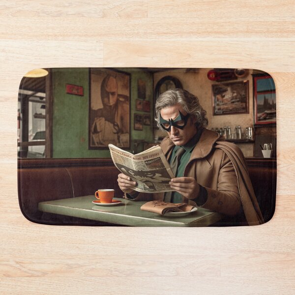 Item preview, Caffeinated Chronicles: The Hero's Morning Brew designed and sold by Fotosbysal.