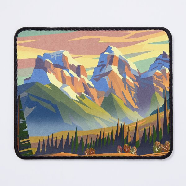 Item preview, Mountain Morning View  designed and sold by bianchimarion.