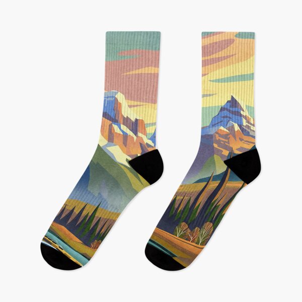 Item preview, Mountain Morning View  designed and sold by bianchimarion.