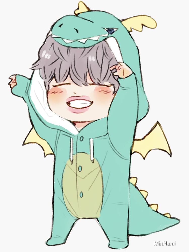 "~ Jimin Sticker! ~" Sticker by MinNami | Redbubble