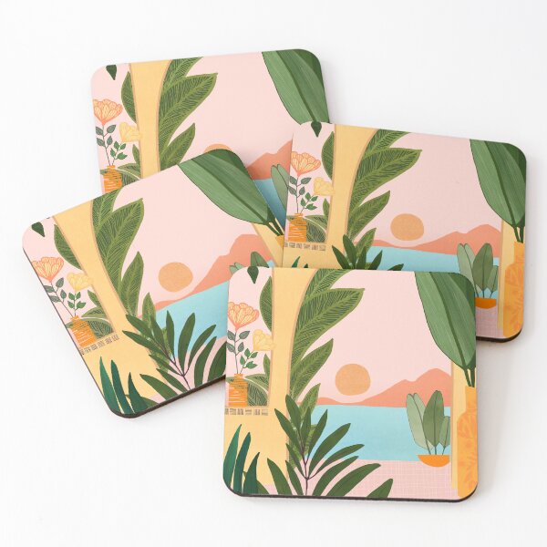 Item preview, Moroccan Coast Tropical Sunset designed and sold by bianchimarion.