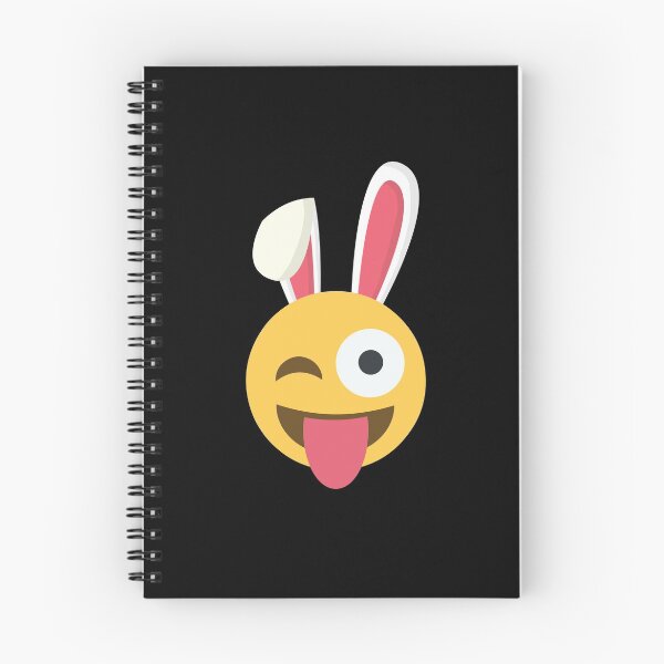 Item preview, Easter Bunny Emoji Winking Eye With Tongue Emoticon  designed and sold by BUBLTEES.