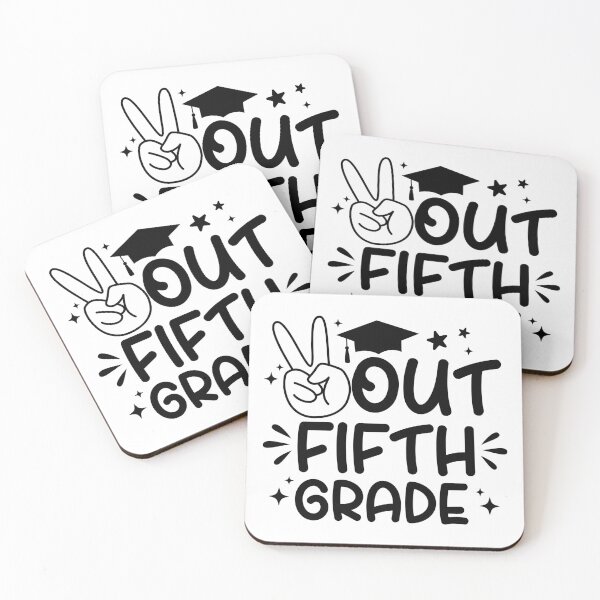 Item preview, Peace Out Fifth Grade designed and sold by Angyee-patipat.