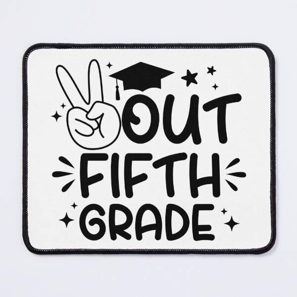 Item preview, Peace Out Fifth Grade designed and sold by Angyee-patipat.
