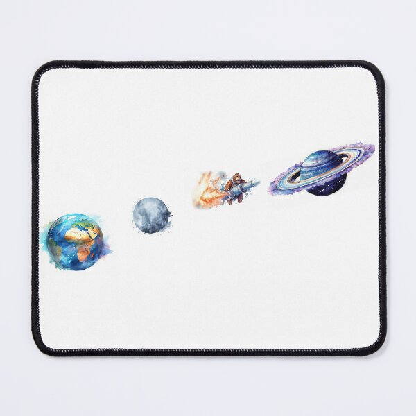 Item preview, Apes Trip To Uranus Watercolor Mug designed and sold by Big Boom Creations.