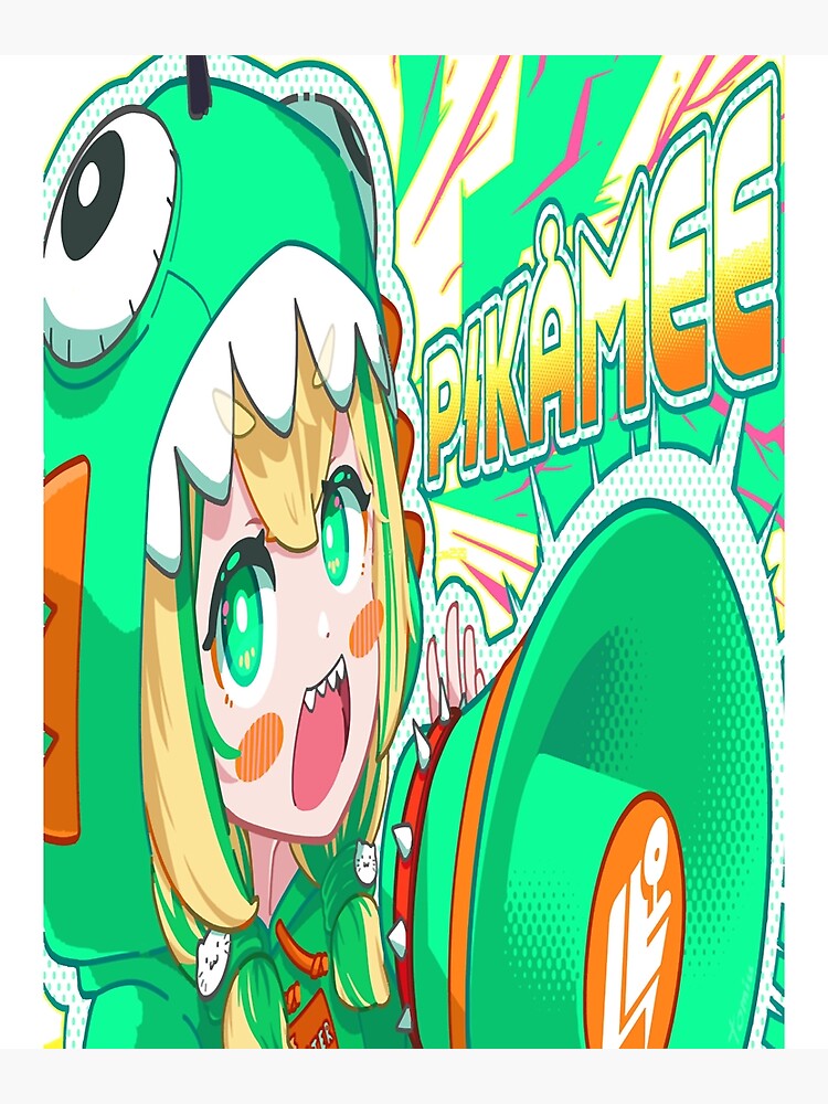 Pikamee Amano Hololive - Pikamee Amano - Posters and Art Prints