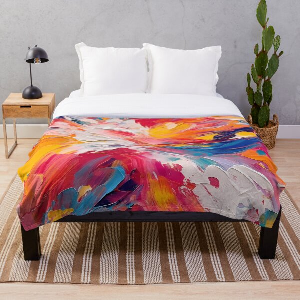 Item preview, Rainbow Burst: Colorful Paint Spill Pattern Accessory designed and sold by GutySign.
