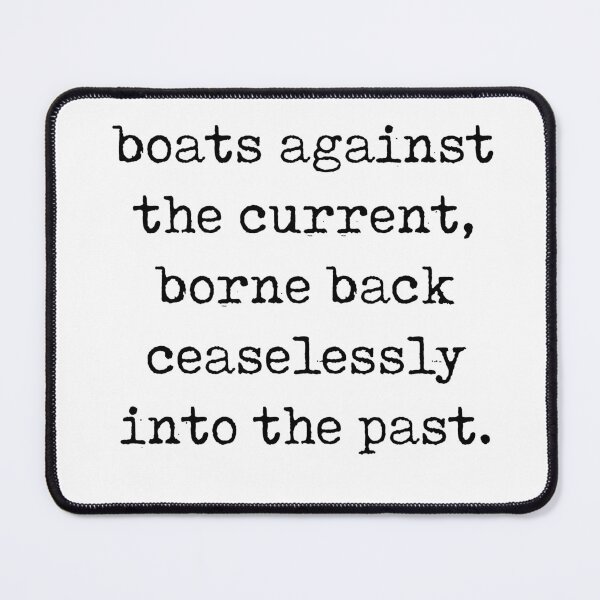 Item preview, So we beat on - F. Scott Fitzgerald Quote - Literature - Typewriter Print designed and sold by Studio Grafiikka.