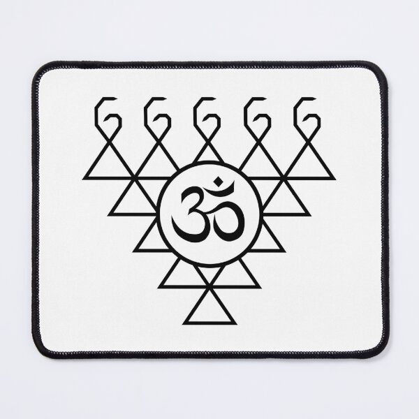 Item preview, Saraswati Symbol Black designed and sold by Gumless.