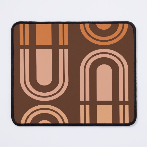 Item preview, Mid Century Modern Print 03 - Minimal Geometric Poster - Stylish, Abstract, Contemporary - Brown designed and sold by Studio Grafiikka.