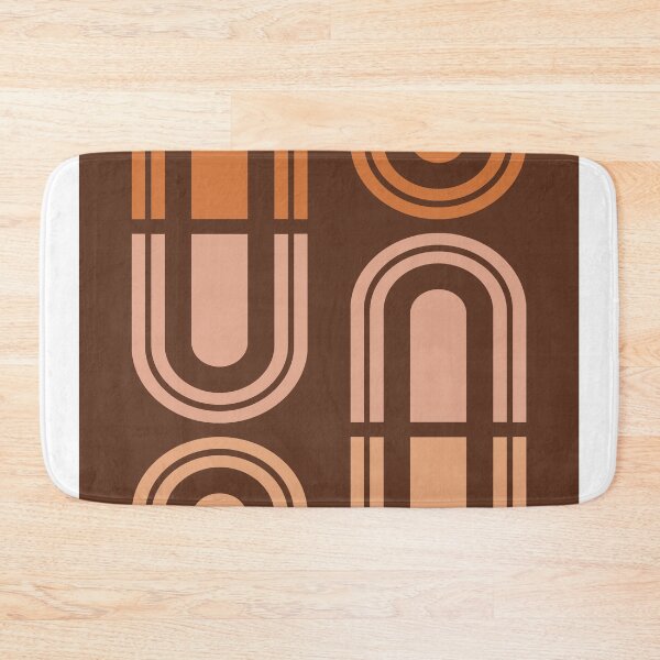 Item preview, Mid Century Modern Print 03 - Minimal Geometric Poster - Stylish, Abstract, Contemporary - Brown designed and sold by Studio Grafiikka.