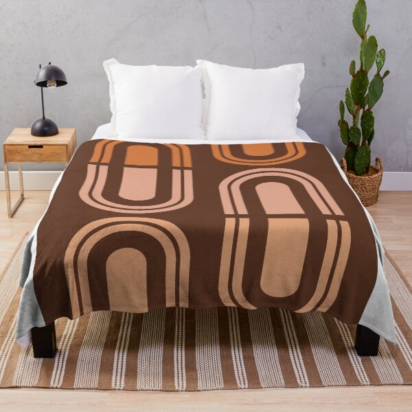 Item preview, Mid Century Modern Print 03 - Minimal Geometric Poster - Stylish, Abstract, Contemporary - Brown designed and sold by Studio Grafiikka.