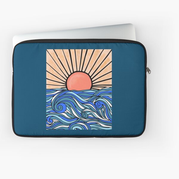 Pencil Case 2 compartments Sunset Waves - Rip Curl Europe