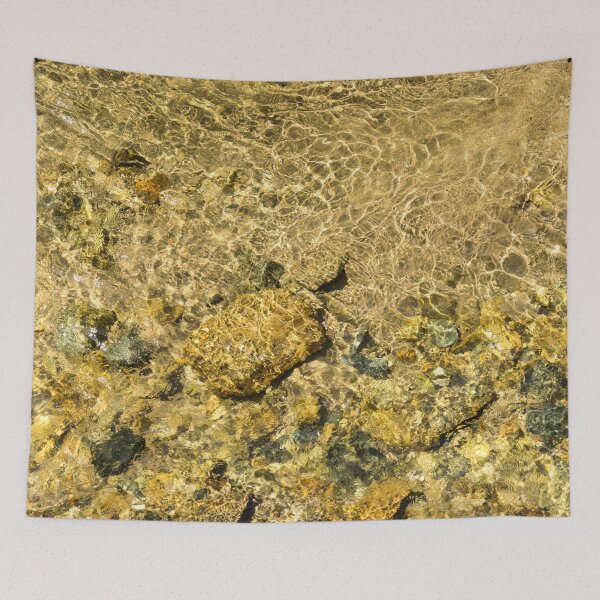 Item preview, Golden River - Sparkling Crystalline Flow and Sunshine designed and sold by Georgia Mizuleva.