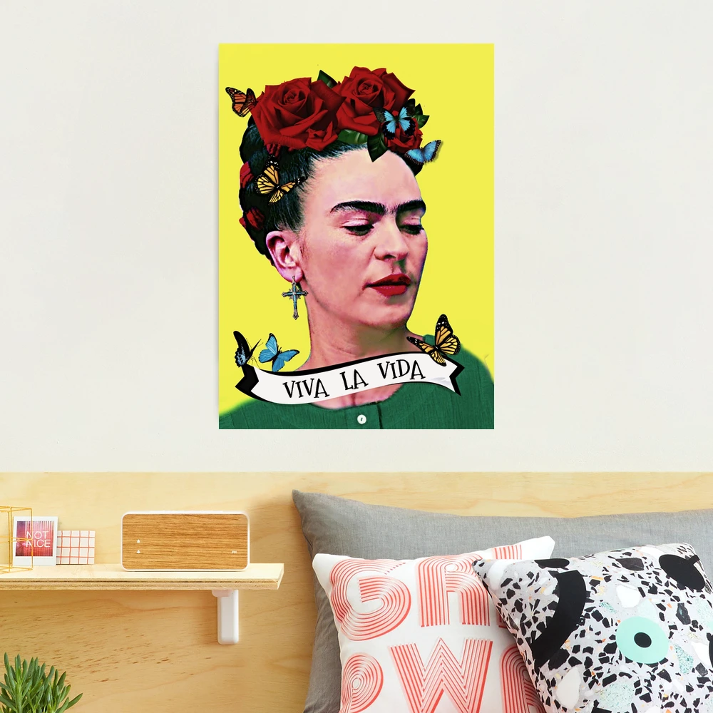 Viva la vida Bath Towel by Frida Kahlo - Fine Art America