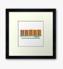 Motel Framed Print