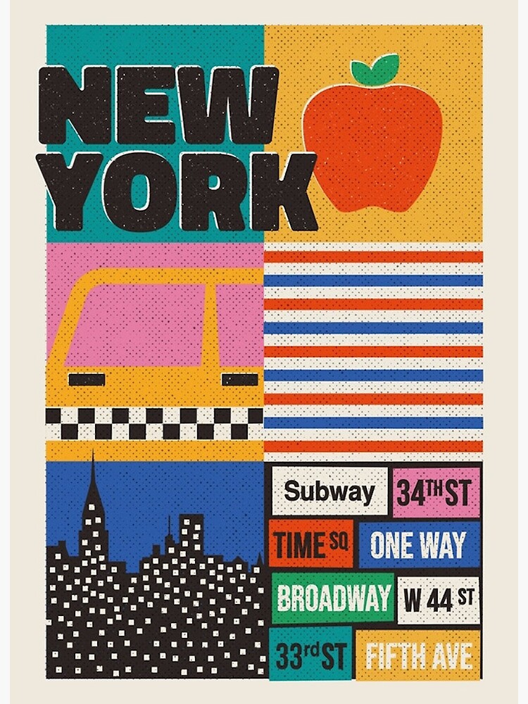 Thumbnail 2 von 2, Galeriedruck, New York City Retro-Reise designt und verkauft von jenniferconnel.