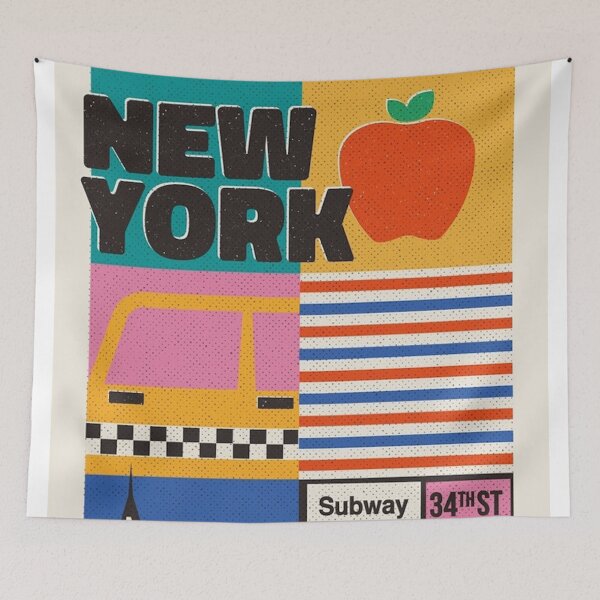 Item preview, New York City Retro Travel designed and sold by jenniferconnel.