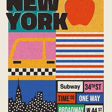 Vorschaubild zum Design New York City Retro-Reise von jenniferconnel