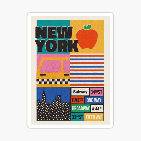 Item preview, New York City Retro Travel designed and sold by jenniferconnel.