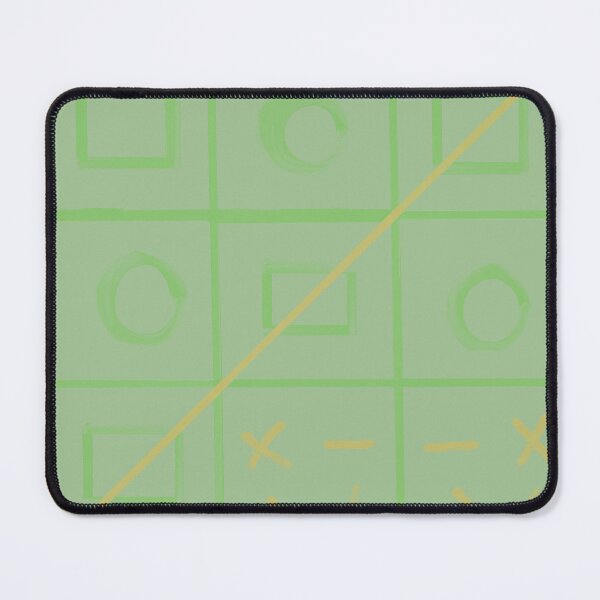 Item preview, Soft green Tic Toc Toe designed and sold by hermarartonline.