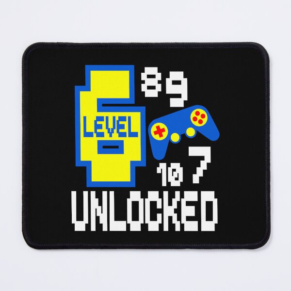Item preview, level 6 unlocked gamer birthday  designed and sold by giftfromheart.