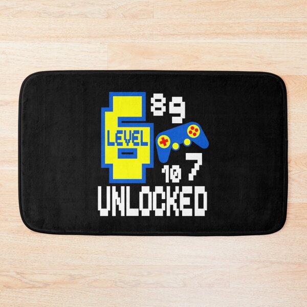 Item preview, level 6 unlocked gamer birthday  designed and sold by giftfromheart.