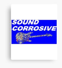 Sound Corrosive Canvas Print