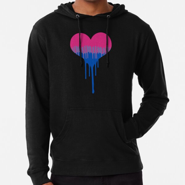 Item preview, Bisexual Pride Drip  Heart  designed and sold by Tigerparadise.