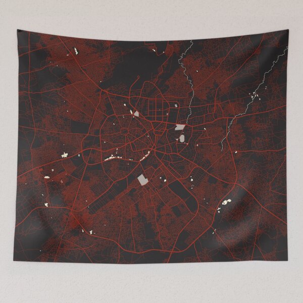 Item preview, Kano City Map of Nigeria - Vector designed and sold by deMAP.