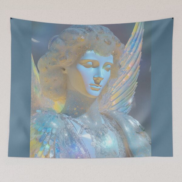 Item preview, Opalescent Archangel: Midjourney-AI Collaboration designed and sold by fizzribbit.