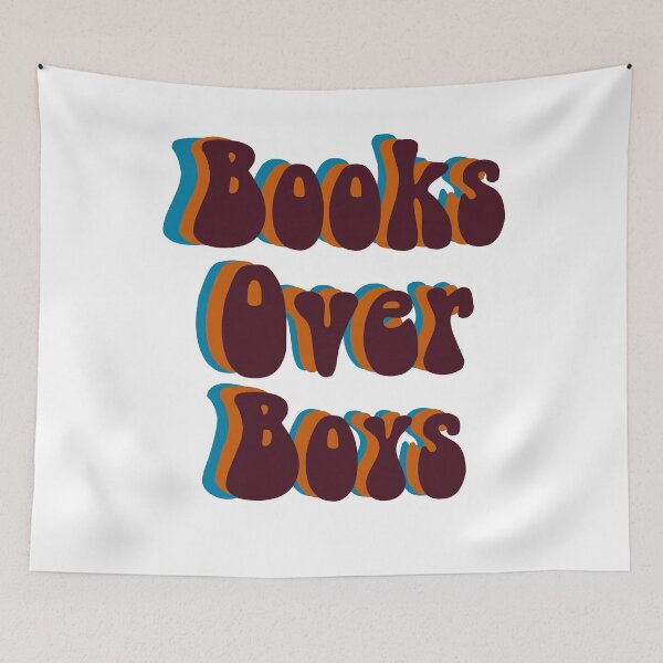 Item preview, Books Over Boys designed and sold by SamiSweetShop.