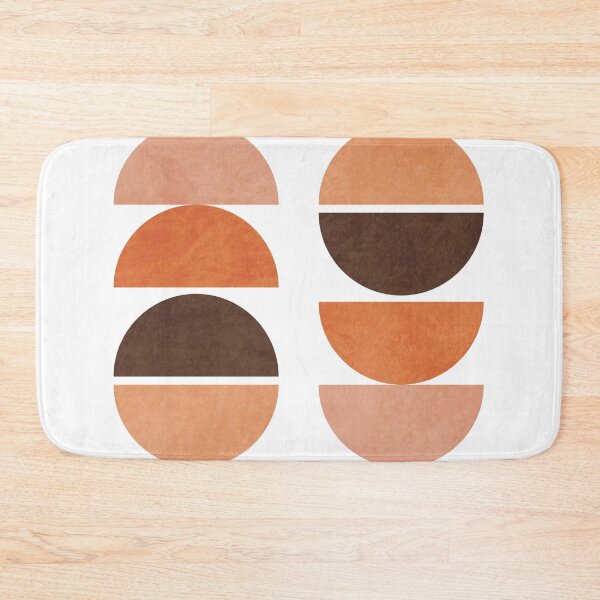 Item preview, Mid Century Modern Print 06 - Minimal Geometric Poster - Stylish, Abstract, Contemporary - Brown designed and sold by Studio Grafiikka.