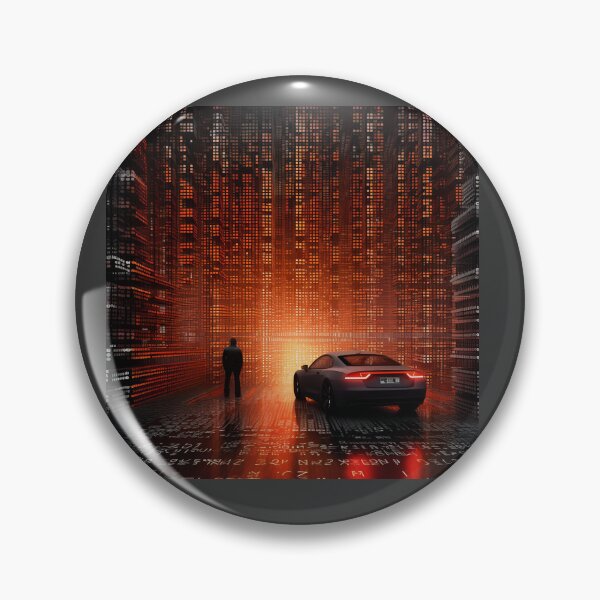 Item preview, car going into matrix designed and sold by boldbrushstroke.