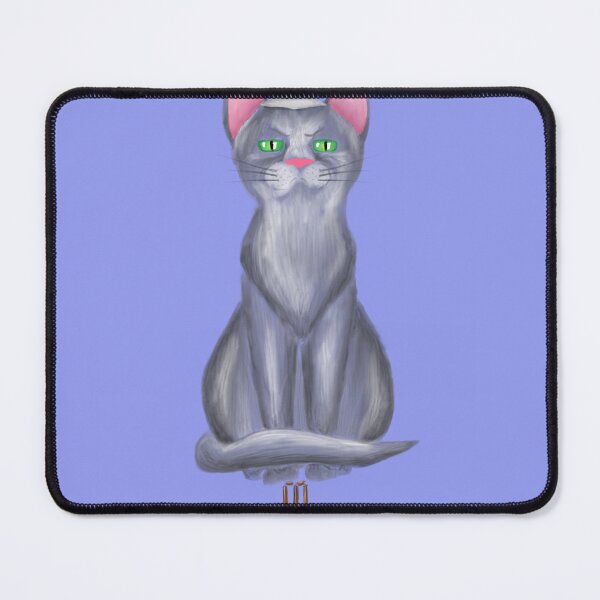 Item preview, Grumpy cricket umpire cat designed and sold by aditikkumar.
