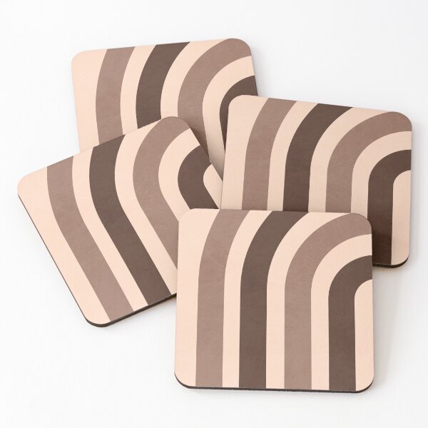 Item preview, Mid Century Modern Print 08 - Minimal Geometric Arch - Stylish, Abstract, Contemporary - Brown designed and sold by Studio Grafiikka.