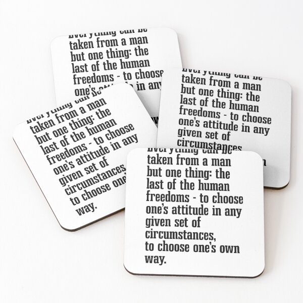 Item preview, Everything can be taken from a man - Viktor E. Frankl Quote - Literature - Typography Print 1 designed and sold by Studio Grafiikka.