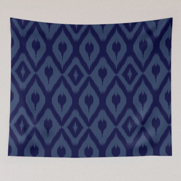 Item preview, Monotone Ikat ethnic pattern seamless designed and sold by Natji-Arts.